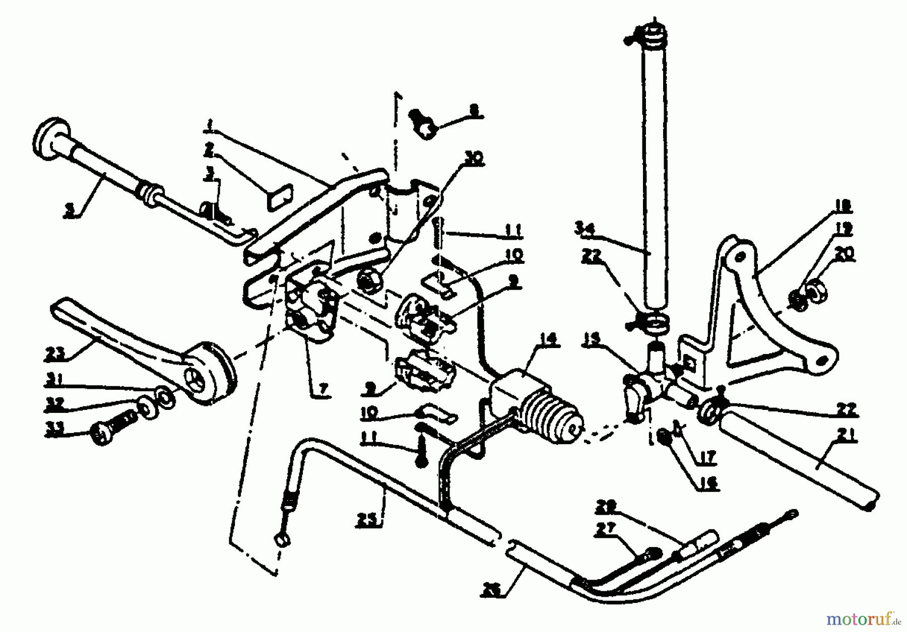 Echo Bläser / Sauger / Häcksler / Mulchgeräte PB-202 - Echo Hand Held Blower, S/N: 0040502 - 9999999 Ignition Switch, Throttle Control S/N: 0020501 - 0044751