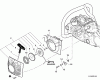 Echo CS-620PW - Chainsaw, Ersatzteile Starter