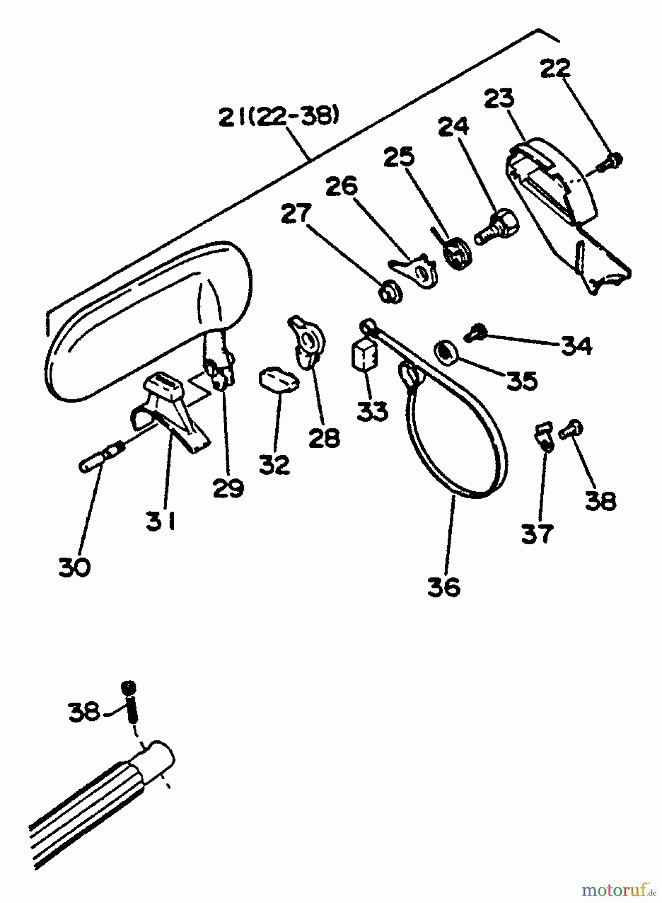 Echo Sägen, Kettensägen CS-660EVL - Echo Chainsaw Chain Brake