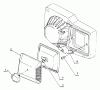 Echo CS-701SVL - Chainsaw Ersatzteile Air Cleaner