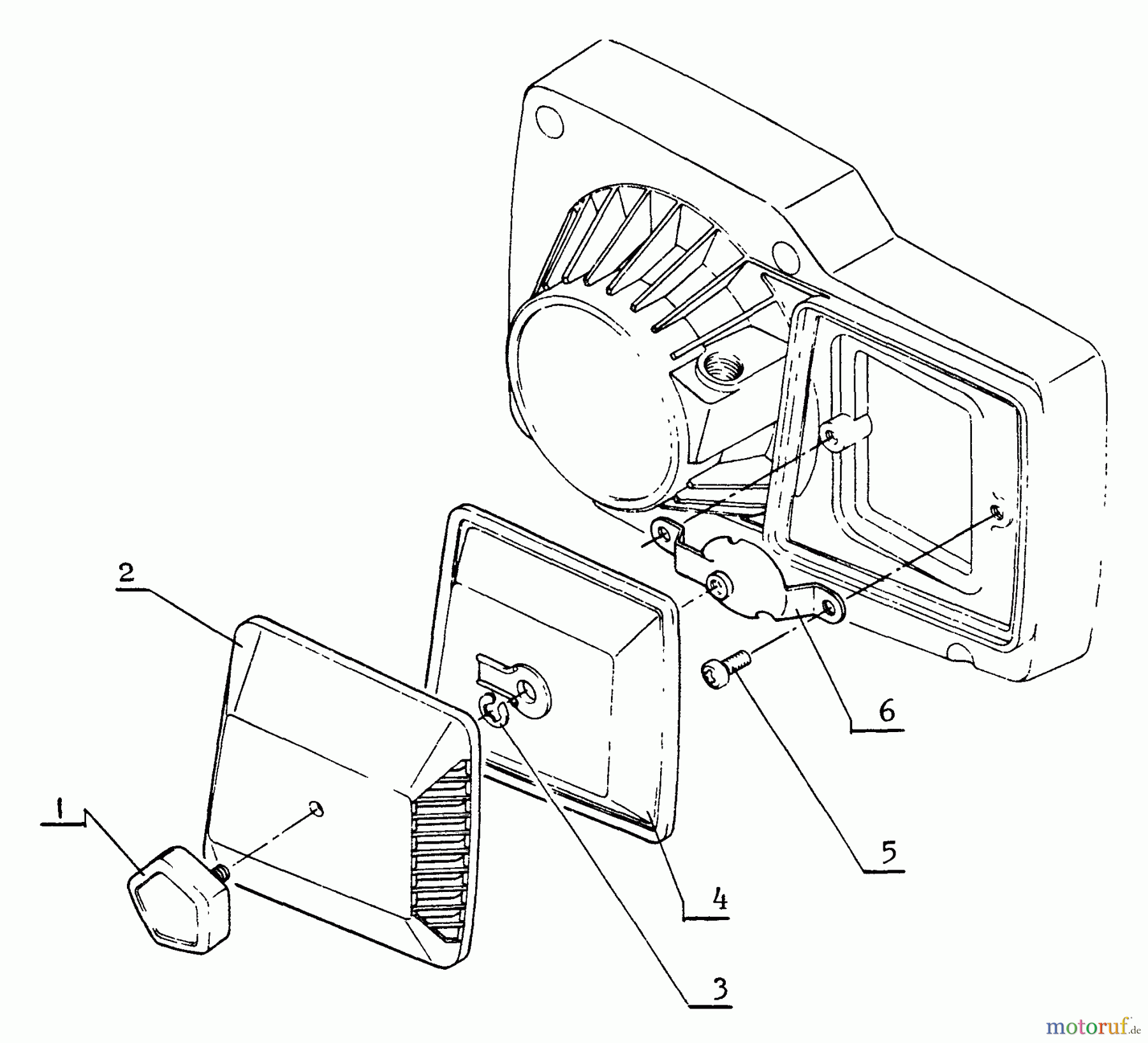 Echo Sägen, Kettensägen CS-601S - Echo Chainsaw Air Cleaner