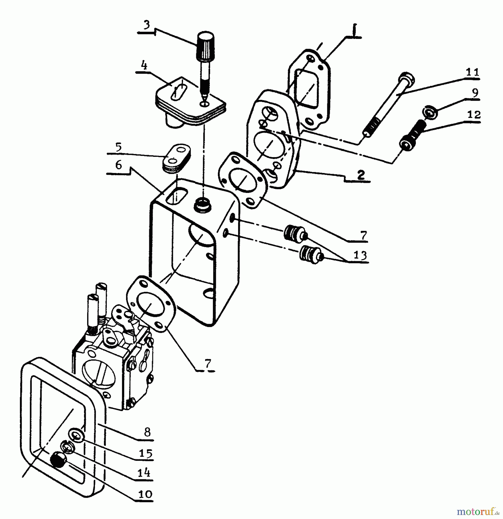  Echo Sägen, Kettensägen CS-701SVL - Echo Chainsaw Carburetor (1)