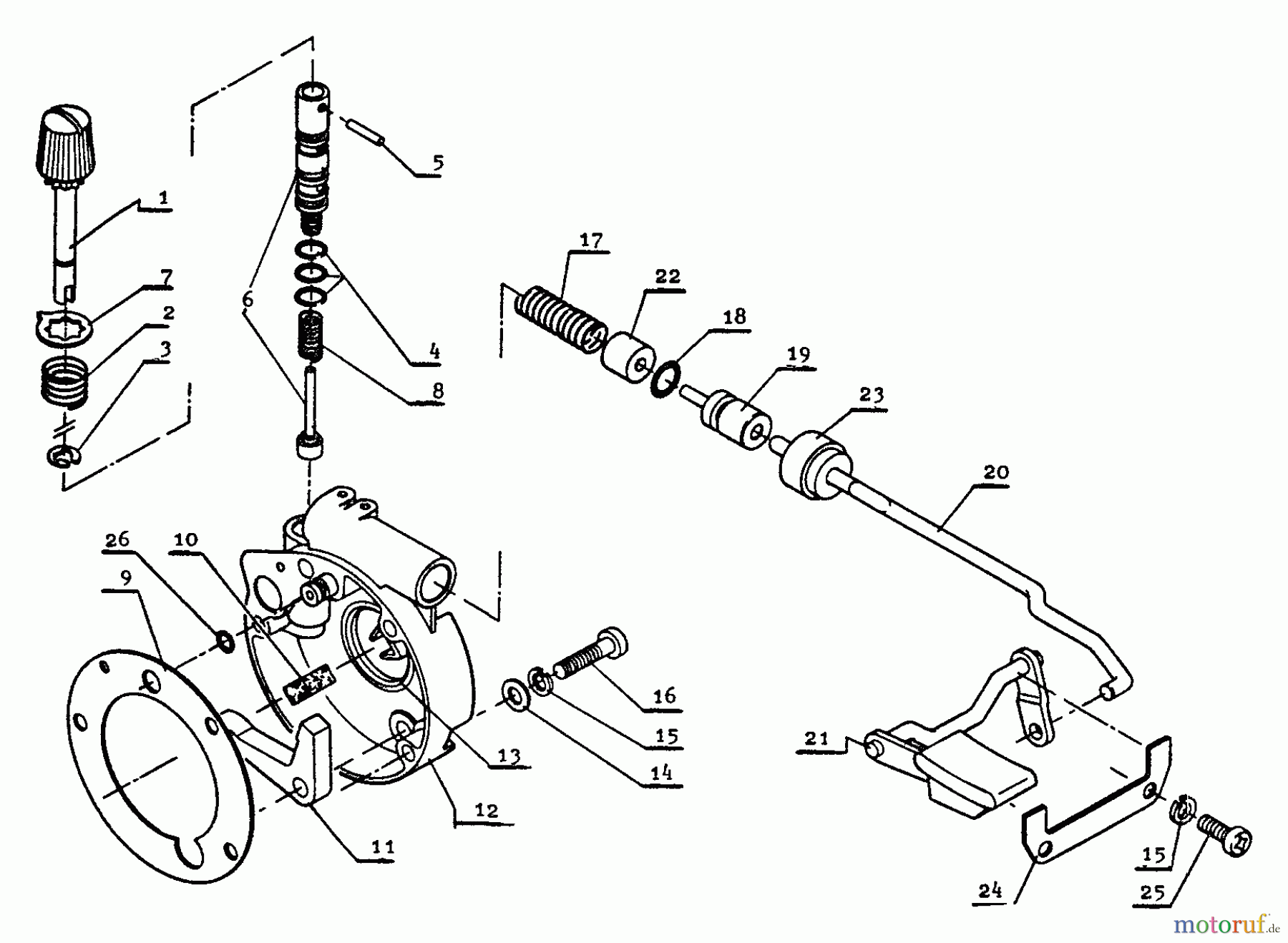 Echo Sägen, Kettensägen CS-701SVL - Echo Chainsaw Oiler
