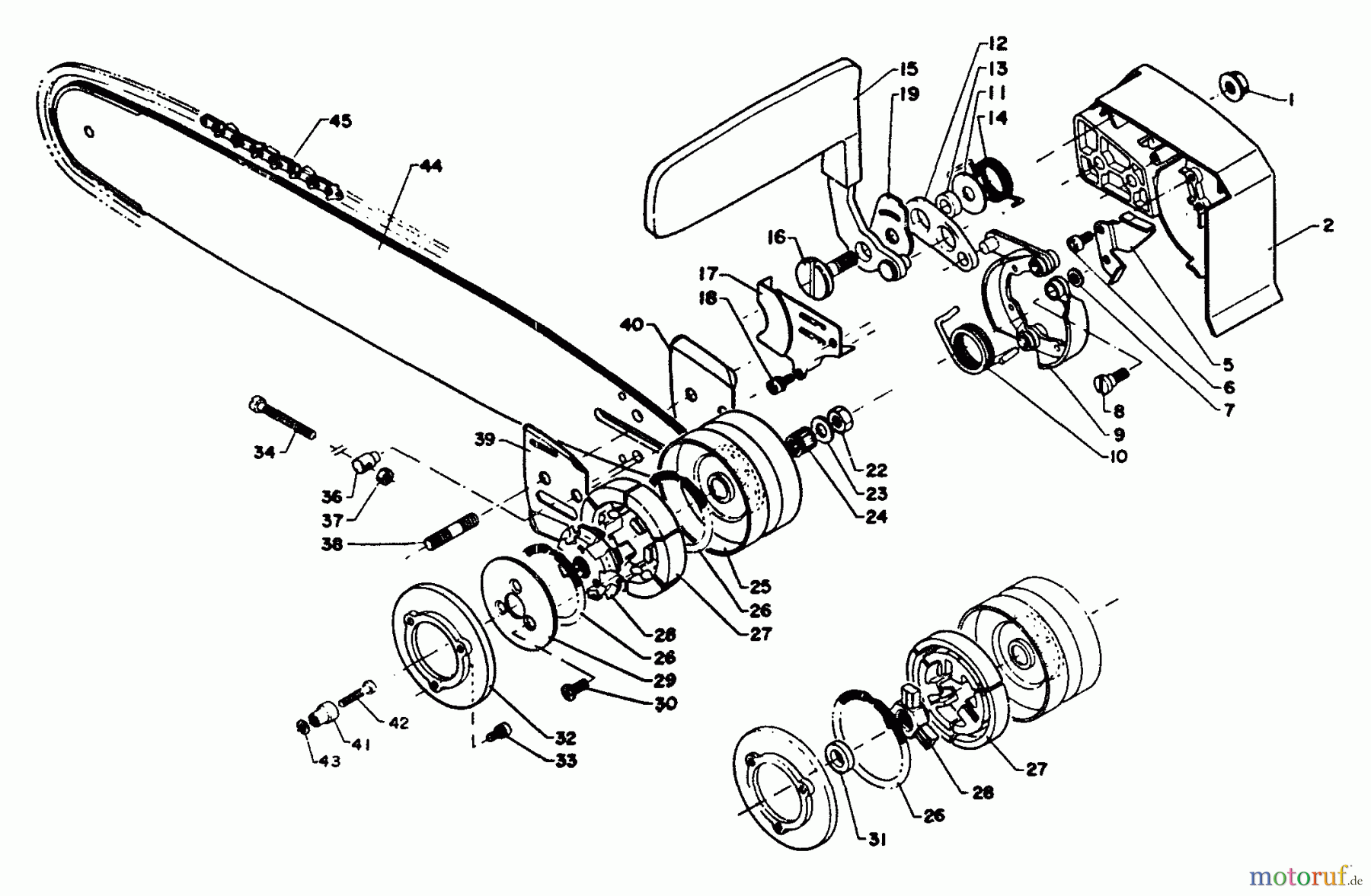 Echo Sägen, Kettensägen CS-702EVL - Echo Chainsaw Chain Brake Models CS-702VL And CS-602VL