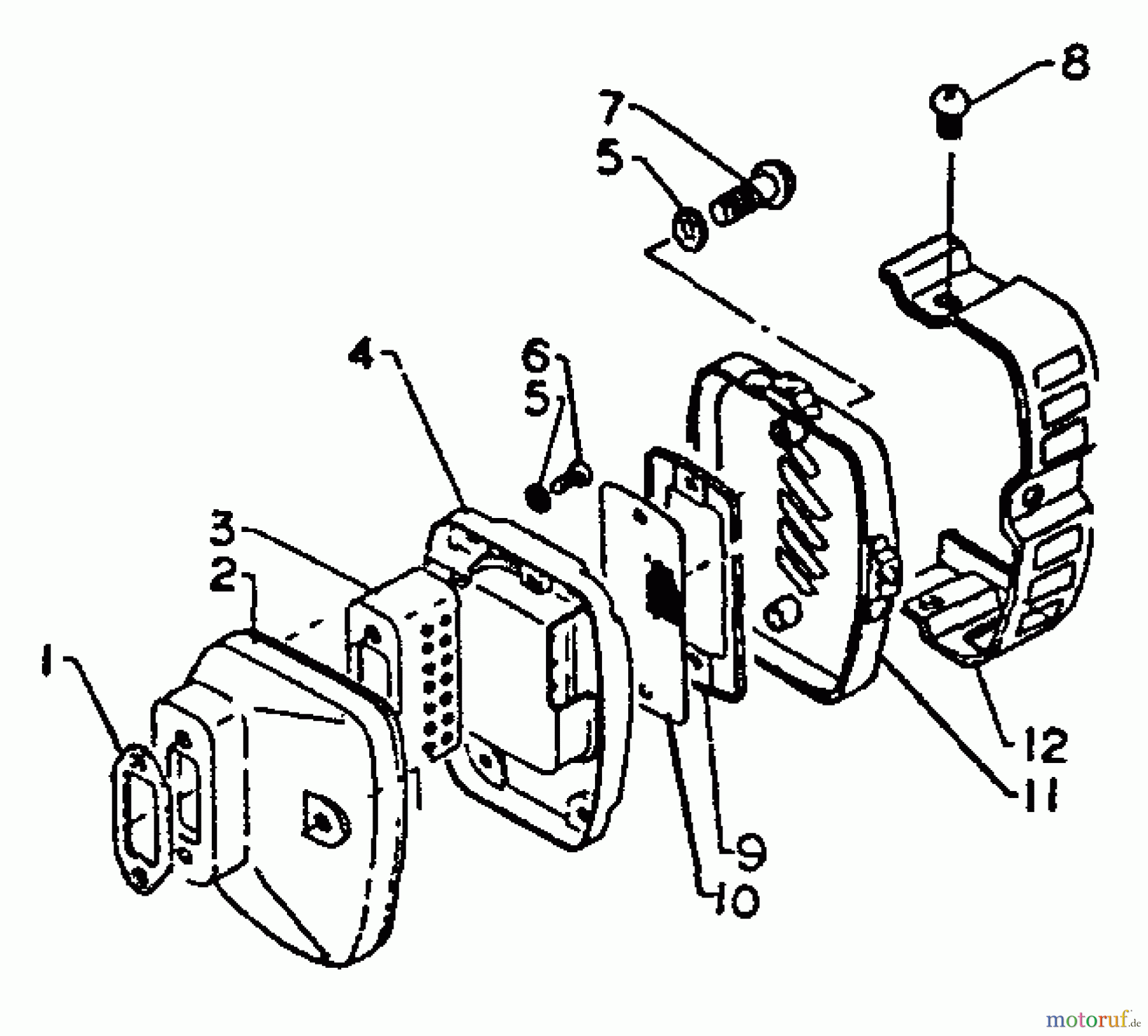 Echo Sägen, Kettensägen CS-702VL - Echo Chainsaw Spark Arrester Muffler (Optional)