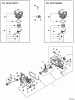 Echo CS-8000 - Chainsaw (Type 1E) Ersatzteile Engine, Cylinder, Crankcase, Oil Cap, Chain Catcher