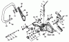 Echo CS-8002 - Chainsaw, Ersatzteile Handle