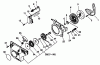 Echo CS-8002 - Chainsaw, Ersatzteile Starter, Magneto