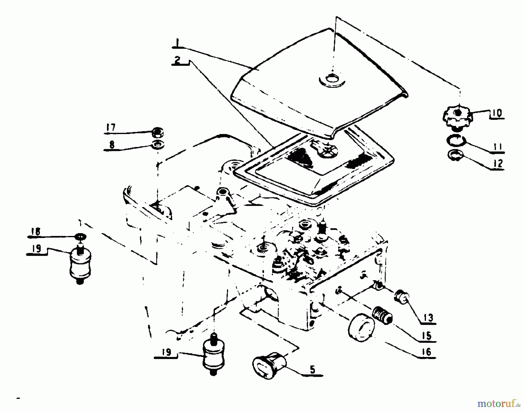 Echo Sägen, Kettensägen CS-802S - Echo Chainsaw Air Cleaner