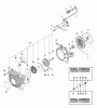 Echo CSG-680 - Cut-Off Saw, S/N: 03001001 - 03999999 Ersatzteile Ignition, Starter