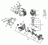 Echo PP-1250 - Pole Saw / Pruner (Type 1) Ersatzteile Crankcase, Engine, Fan Case