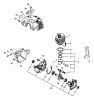 Echo PP-1400 - Pole Saw / Pruner (Type 1) Ersatzteile Crankcase, Engine, Engine Cover, Fan Case