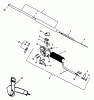 Echo PP-600 - Pole Saw / Pruner (Type 1) Ersatzteile Driveshaft, Throttle, Harness