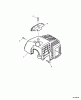 Echo PPF-210 - Pole Saw / Pruner, S/N: 07001001 - 07999999 Ersatzteile Cylinder Cover