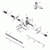 Echo PPF-2110 - Pole Saw / Pruner, S/N: 001001 - 506099 (Type 1E) Ersatzteile Driveshaft, Handle, Harness, Stop Switch, Throttle