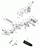 Echo PPF-2110 - Pole Saw / Pruner, S/N: 001001 - 506099 (Type 1E) Ersatzteile Gearcase, Guide Bar, Cutting Chain, Oiler, Tools