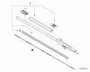 Echo PPF-280 - Pole Saw / Pruner, S/N: E09713001001 - E09713999999 Ersatzteile Main Pipe Assembly, Driveshaft