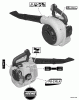 Echo PB-230LN - Hand Held Blower, S/N: P05813001001 - P05813999999 Ersatzteile Labels