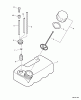 Echo PB-230LN - Hand Held Blower, S/N: P05813001001 - P05813999999 Ersatzteile Fuel System