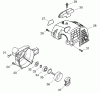 Echo PPT-2400 - Pole Saw / Pruner (Type 1E), S/N: E14220001001 - E14220999999 Ersatzteile Fan Case, Engine Cover