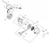 Echo PPT-2400 - Pole Saw / Pruner (Type 1E), S/N: E14220001001 - E14220999999 Ersatzteile Flywheel, Ignition, Starter