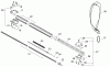 Echo PPT-2400 - Pole Saw / Pruner (Type 1E), S/N: E14220001001 - E14220999999 Ersatzteile Main Pipe, Harness