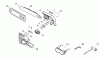 Echo PPT-2400 - Pole Saw / Pruner (Type 1E), S/N: E14220001001 - E14220999999 Ersatzteile Sprocket Guard, Guide Bar, Tools