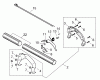 Echo PPT-2400 - Pole Saw / Pruner (Type 1E), S/N: E14220001001 - E14220999999 Ersatzteile Throttle Control , Handle
