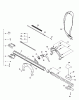 Echo PPT-261 - Pole Saw / Pruner, S/N: 02001001-02999999 Ersatzteile Main Pipe, Throttle Cable, Stop Switch  S/N: 02004194 - 02999999