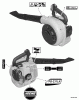 Echo PB-231LN - Hand Held Blower, S/N: P05711001001 - P05711999999 Ersatzteile Labels