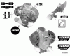 Echo PPT-266H - Pole Saw / Pruner, S/N: E04512001001 - E04512999999 Ersatzteile Labels