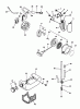 Echo SRS-2400 - Pole Saw / Pruner (Type 1E) Ersatzteile Starter, Ignition, Clutch, Rear Handle, Fuel System