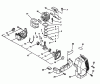 Echo PB-24LN - Hand Held Blower (Type 1E) Ersatzteile Engine, Crankcase, Engine Cover