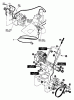Echo ST-5000 - Snow Thrower, S/N: 001001 - 001470 Ersatzteile Electric Starter, Auger Drive System