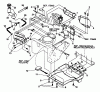 Echo ST-5000 - Snow Thrower, S/N: 001001 - 001470 Ersatzteile Fuel System, Engine Cover