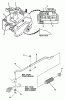 Echo ST-5000 - Snow Thrower, S/N: 5001002 - 5001627 Ersatzteile Decals, Chute Crank