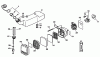 Echo DM-4610 - Duster/Mister, S/N: D02936001001 - D02936999999 Ersatzteile Fuel System