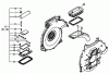 Echo DM-4610 - Duster/Mister, S/N: D02936001001 - D02936999999 Ersatzteile Shutter Assembly
