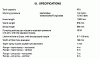 Echo MS-16 - Manual Sprayer Ersatzteile Specifications