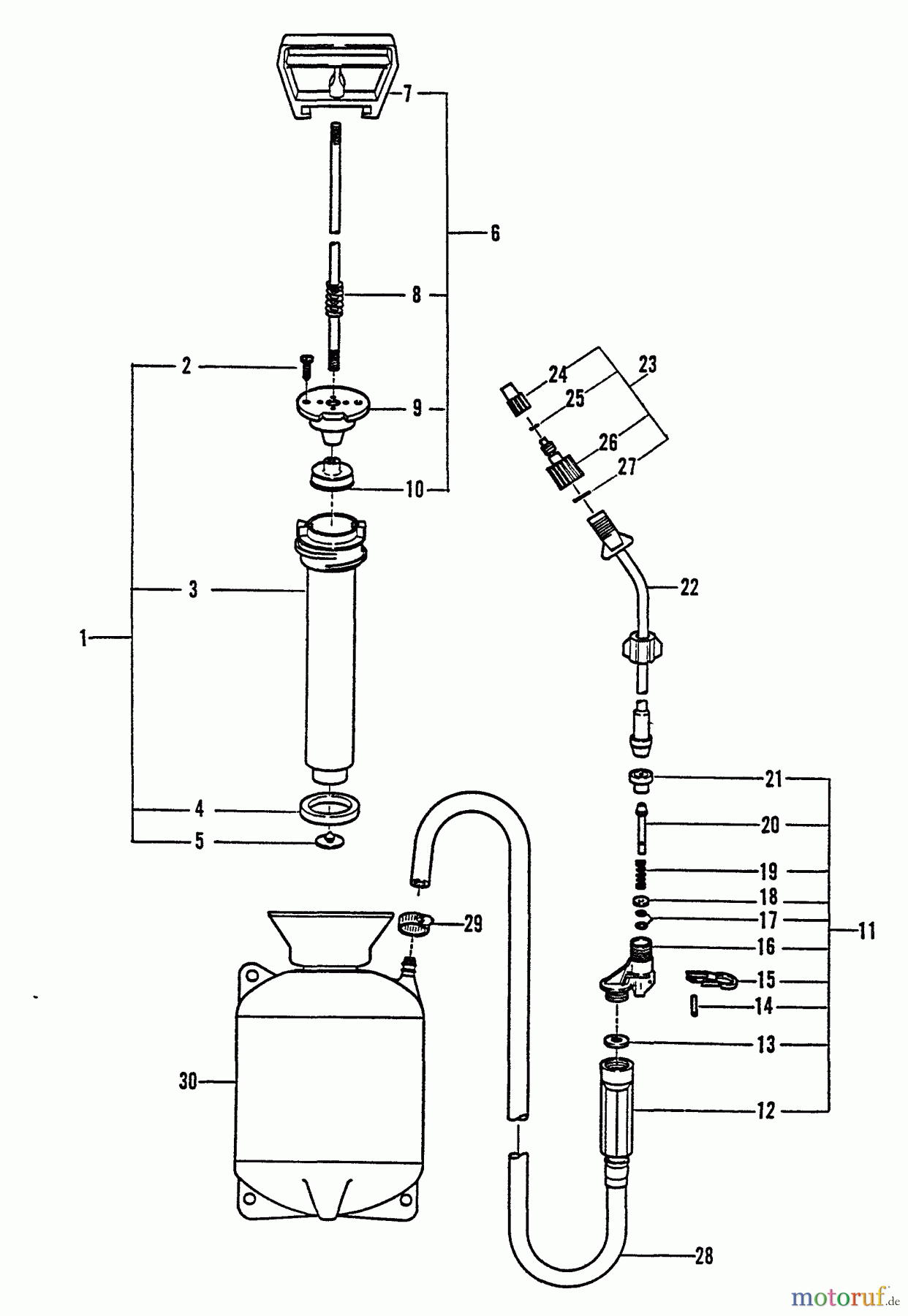  Echo Pflanzenschutzspritzen MS-3 - Echo Manual Sprayer Unit Complete