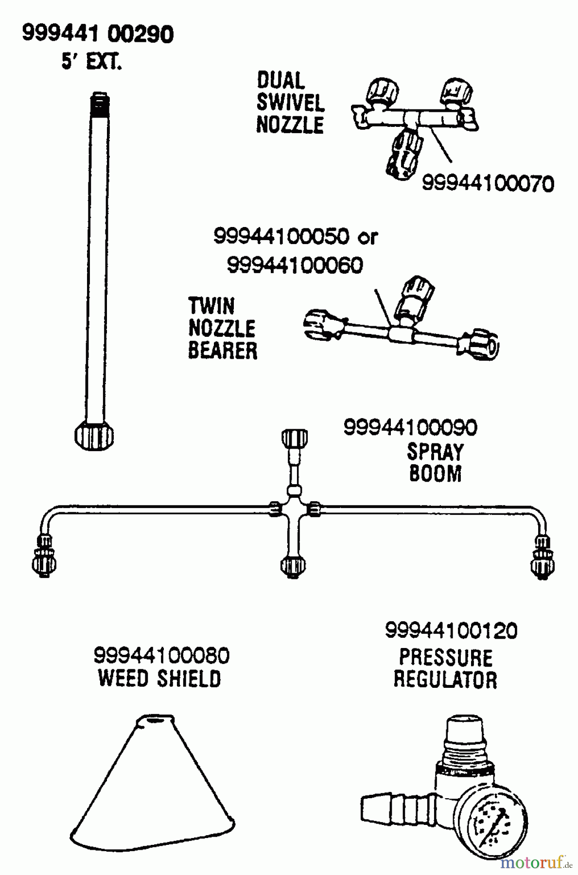 Echo Pflanzenschutzspritzen MS-2 - Echo Manual Sprayer Manual Sprayers