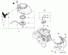 Echo TC-210 - Tiller/Cultivator, S/N: E14013001001 - E14013999999 Ersatzteile Engine Cover, Starter