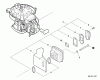 Echo TC-210i - Tiller/Cultivator, S/N: 05001001 - 05999999 Ersatzteile Exhaust