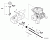 Echo TC-210i - Tiller/Cultivator, S/N: 05001001 - 05999999 Ersatzteile Fuel System