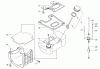 Echo CLS-5000 - Clearing Saw Ersatzteile Fuel Tank