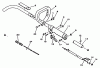 Echo GT-1100 - String Trimmer, S/N:077001 - 098000 Ersatzteile Driveshaft, Handles, Throttle