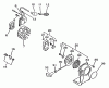 Echo GT-1100 - String Trimmer, S/N:077001 - 098000 Ersatzteile Starter, Ignition, Stop Switch, Clutch