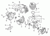 Echo GT-1100 - String Trimmer, S/N:098001 - 126000 Ersatzteile Engine, Crankcase, Fan Housing, Cover