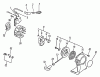 Echo GT-1100 - String Trimmer, S/N:098001 - 126000 Ersatzteile Starter, Ignition, Stop Switch, Clutch