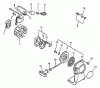 Echo GT-1100 - String Trimmer, S/N:252600 - 999999 Ersatzteile Starter, Ignition, Stop Switch, Clutch